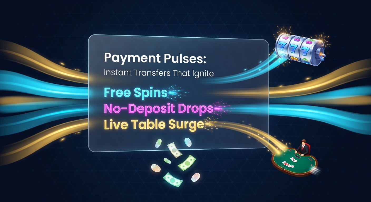 Dynamische Darstellung eines Live-Tisch-Booms durch Zahlungsimpulse, mit Icons für Freispiele, Drops und Dealer-Slots