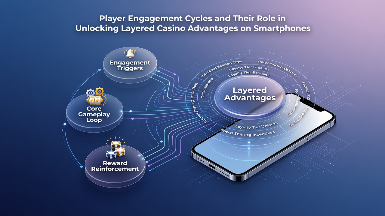 Darstellung von Aktivitätsmustern und gestaffelten Vorteilen in mobilen Casino-Apps